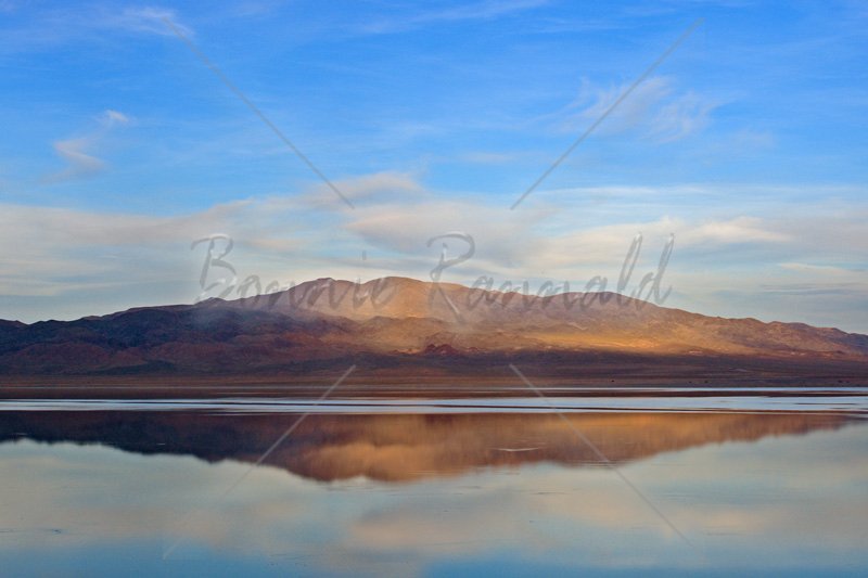 Sunset Reflections, Walker Lake, NV - Click Image to Close