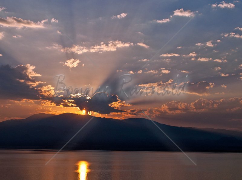 Morning Glow, Walker Lake, NV - Click Image to Close