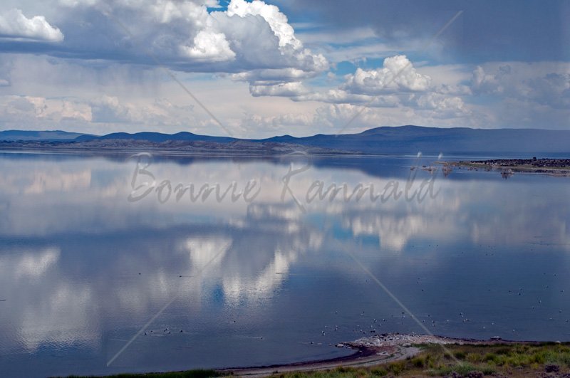 August Storm, Mono Lake, CA - Click Image to Close